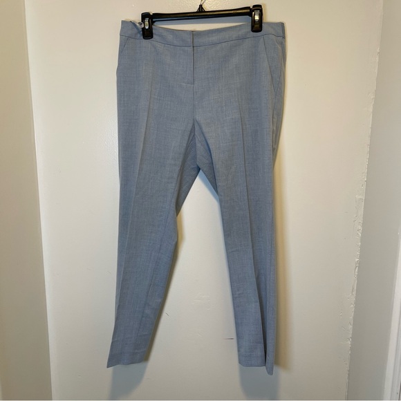 Amanda & chelsea Stylish Light Blue Trousers women’s size 8 - Picture 1 of 3